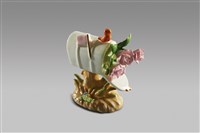 藏品(鳥信箱/粉紅花橘色)的圖片