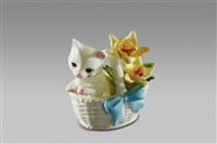 藏品(填土插花系列：貓提籃(大)/十一月花)的圖片