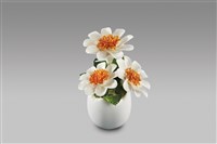 藏品(填土插花系列：蛋殼杯花/太陽花)的圖片