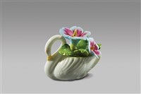 藏品(填土插花系列：天鵝(小)/二月堇花)的圖片