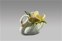 藏品(填土插花系列：天鵝(小)/黃堇花)的圖片