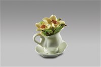 藏品(填土插花系列：茶皿(小)/三月水仙)的圖片