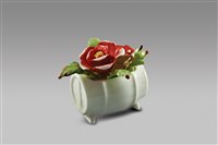 藏品(填土插花系列：酒桶(小)/十二月聖誕玫瑰)的圖片