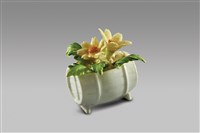 藏品(填土插花系列：酒桶(小)/十一月菊花)的圖片