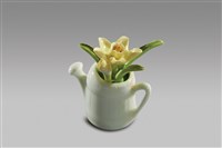 藏品(填土插花系列：灑水壺/五月百合)的圖片