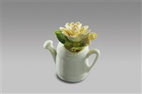 藏品(填土插花系列：灑水壺/七月蓮花)的圖片