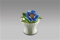 藏品(竹編花盆(大)/藍和頌)的圖片