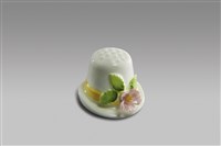 藏品(帽子手指套/粉紅和頌(帽沿半折邊))的圖片