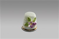 藏品(月份花手指套/二月紫色堇花)的圖片