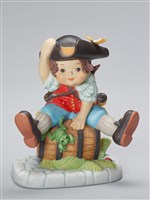 藏品(男/桶上坐)的圖片