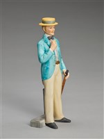 藏品(歐洲藍衣紳士)的圖片