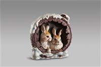 藏品(酒瓶系列：樹洞免子)的圖片