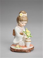 藏品(日本女孩插花/花瓶)的圖片
