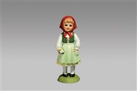 藏品(黏眼睛系列：女/花持)的圖片