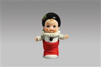 藏品(黑帽系列：吊飾/兩手開)的圖片