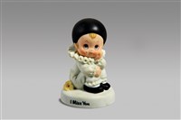 藏品(黑帽系列：坐姿/哭泣)的圖片