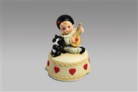 藏品(黑帽系列：琵琶/貓付(音))的圖片