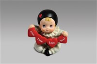 藏品(黑帽系列：坐姿/四心持)的圖片