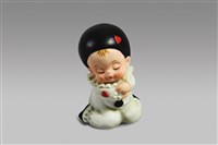 藏品(黑帽系列：跪姿抱胸)的圖片