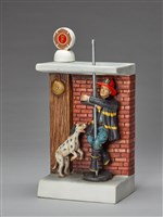 藏品(酒瓶系列：消防士/爬桿)的圖片