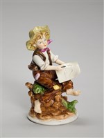 藏品(鄉下子男孩在寫生)的圖片