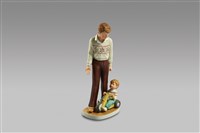 藏品(親子系列：父子/三輪車)的圖片