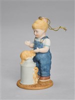 藏品(小農夫系列-女孩與貓)的圖片