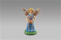 藏品(藍衣女精靈/胸花疏)的圖片