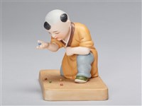 藏品(中國嬰戲圖/玩彈珠)的圖片