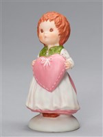 藏品(小孩系列：愛心紅髮女孩)的圖片