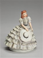 藏品(持帽的少女)的圖片