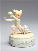 藏品(體操女孩持球/貓付(音))的圖片