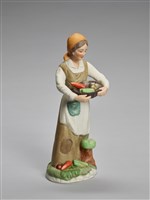 藏品(老農婦採蔬果)的圖片