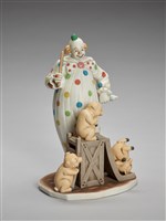 藏品(小丑與三隻小豬表演)的圖片