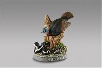 藏品(酒瓶系列：火雞與鼬鼠)的圖片