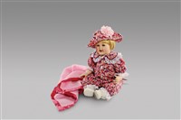 藏品(抱毯子坐姿寶寶 )的圖片