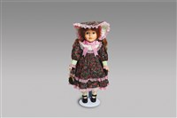 藏品(外出仕女/提黑皮包)的圖片