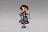 藏品(女孩提鳥籠/音)的圖片