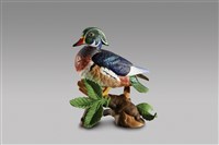 藏品(單鳥佇立系列：鴛鴦(公))的圖片