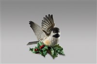 藏品(飛鳥系列：白腹灰雀/聖誕果實)的圖片