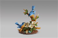 藏品(雙鳥系列(大)：青雀/山茱萸)的圖片