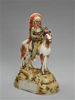 藏品(酒瓶系列：印地安戰士(騎白馬) /斧持)的圖片