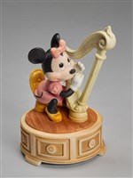 藏品(米妮老鼠彈豎琴（音樂盒）)的圖片
