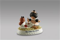 藏品(女&鳥/繪畫)的圖片