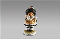 藏品(女/抱雙兔)的圖片