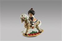 藏品(女/搖木馬(音))的圖片