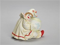 藏品(表演耍球的女小丑)的圖片