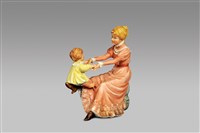 藏品(親子系列：母女/坐膝)的圖片