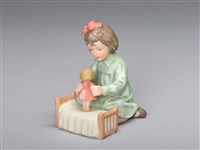 藏品(女/人形&床)的圖片