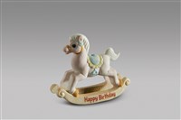 藏品(搖木馬/燭台(紅))的圖片